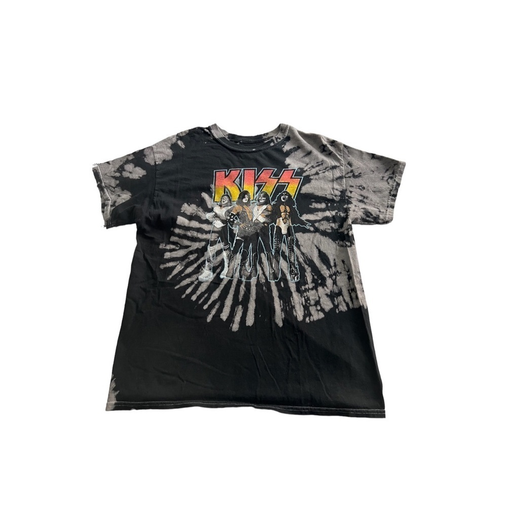 KISS Tie Dye Tee Size Large